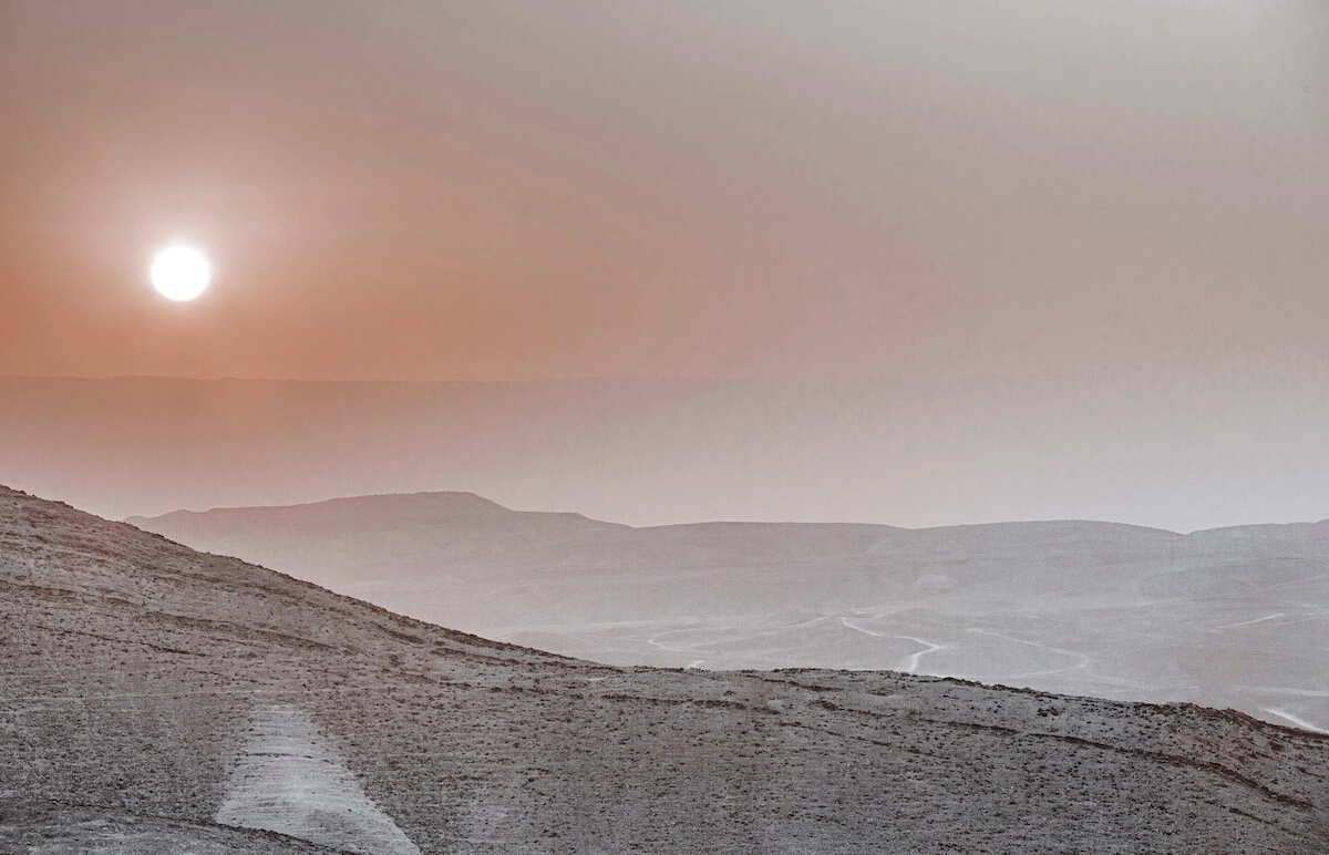 "Noa" - The Judean Hills at Sunrise - 2013